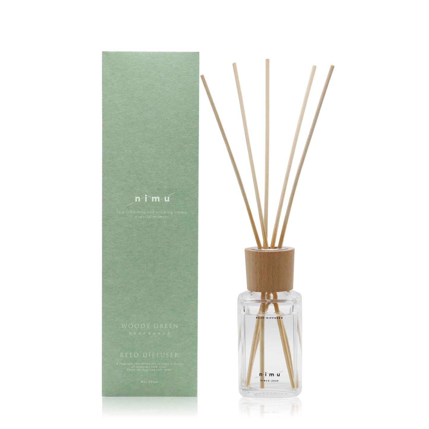 【nimu】リードディフューザー 90ml