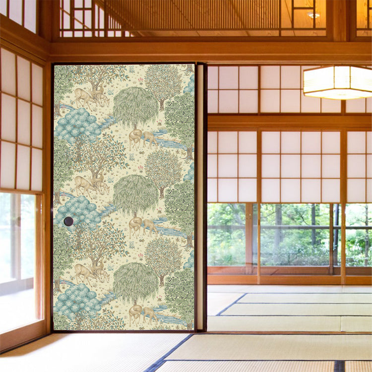 【MORRIS & CO.】(受注生産) Morris FUSUMA ふすま 襖 DIY 2m×2枚