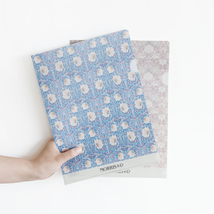 【MORRIS & CO.】SIMPLY MORRIS シンプリーモリス A4クリアファイル