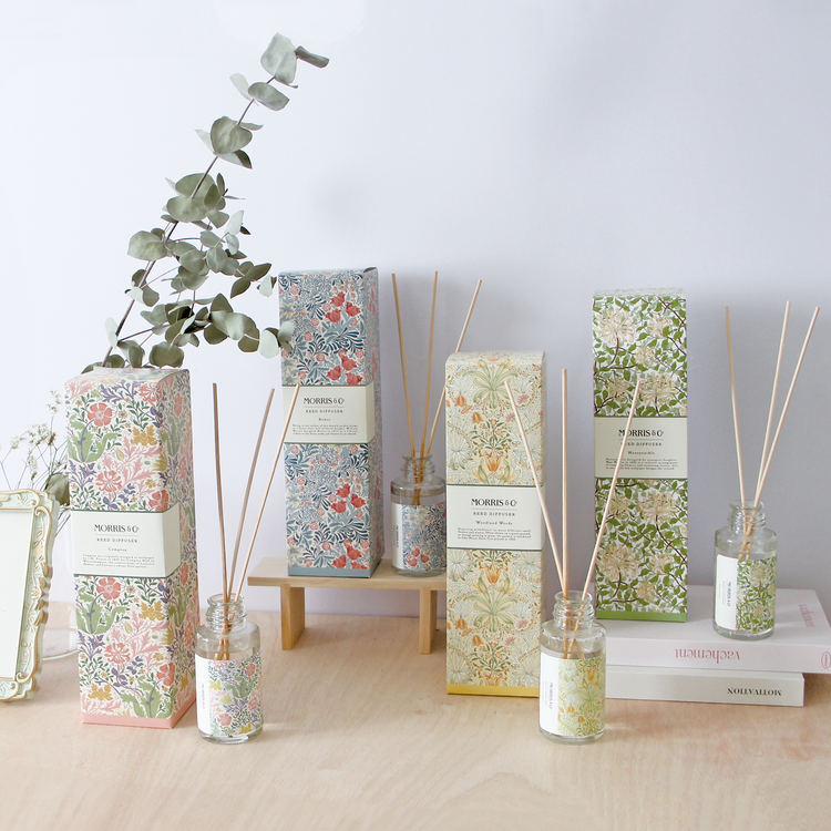 【MORRIS & CO.】FLORAL COLLECTION モリス リードディフューザー(ウッドランドウィーズ)