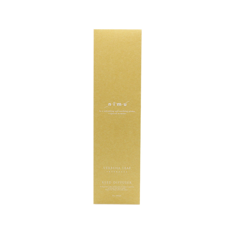【nimu】ナチュラルフレグランス リードディフューザー 90ml(ヴァーべナリーフ)