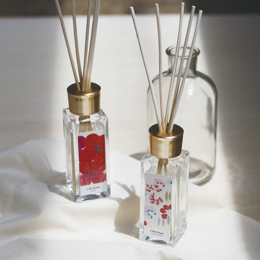 【上野リチ L.Rix Fantasy 】ディフューザー(そらまめ)上野リチ リードディフューザー ルームフレグランス アロマディフューザー オイル ガラスボトル プレゼント