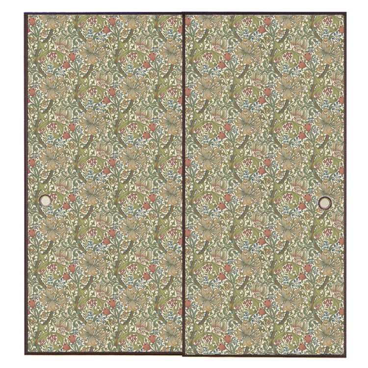 【MORRIS & CO.】新柄 (受注生産) Morris FUSUMA ふすま 襖 DIY ゴールデンリリー 2m×2枚