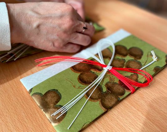 上野リチ 御祝儀袋ワークショップにご参加いただきありがとうございました