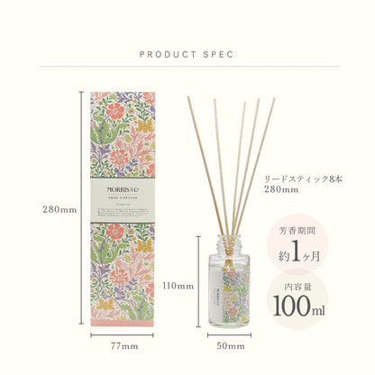 【MORRIS & CO.】FLORAL COLLECTION  モリス リードディフューザー