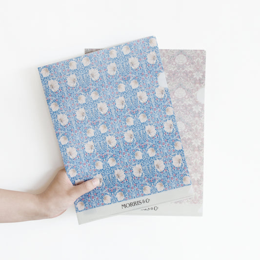 【MORRIS & CO.】SIMPLY MORRIS シンプリーモリス A4クリアファイル