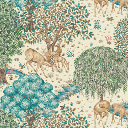 【MORRIS & CO.】(受注生産) Morris FUSUMA ふすま 襖 DIY 2m×2枚