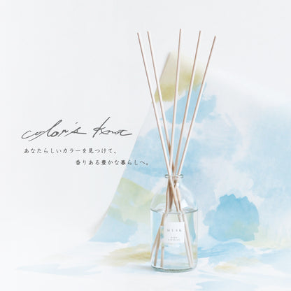 カラーズノット color’s knot リードディフューザー 90ml ルームフレグランス ルームディフューザー 芳香剤 (グリーン)