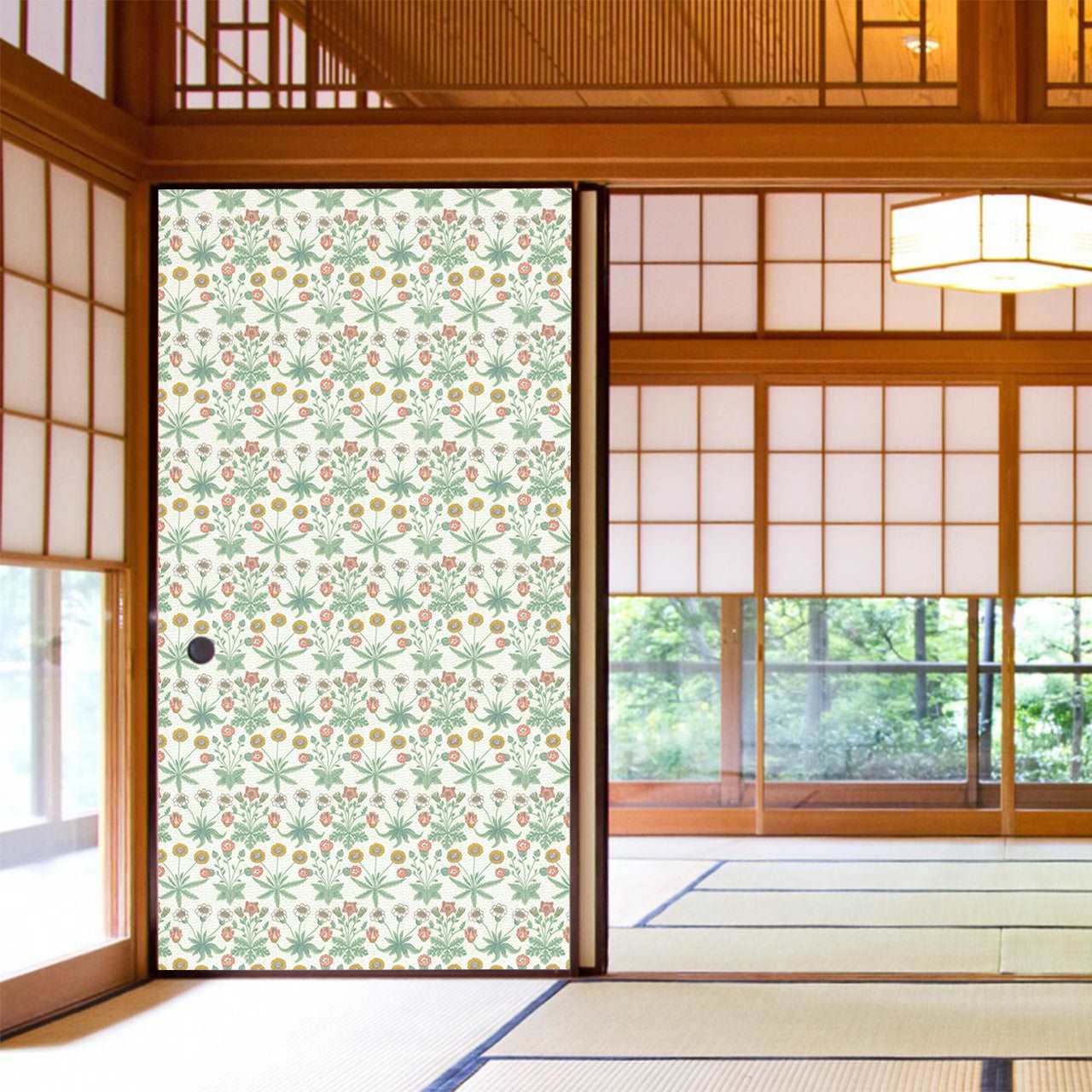 【MORRIS & CO.】(受注生産) Morris FUSUMA ふすま 襖 DIY デイジー 2m×2枚