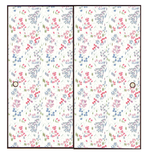 【上野リチ L.Rix Fantasy 】(受注生産)ふすま 襖 FUSUMA そらまめ しろ 2m×2枚