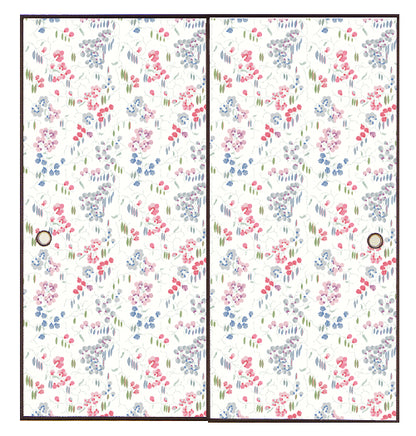 【上野リチ L.Rix Fantasy 】(受注生産)ふすま 襖 FUSUMA そらまめ しろ 2m×2枚