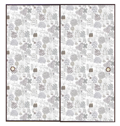 【上野リチ L.Rix Fantasy 】(受注生産)ふすま 襖 FUSUMA はなぞの ぐれー 2m×2枚