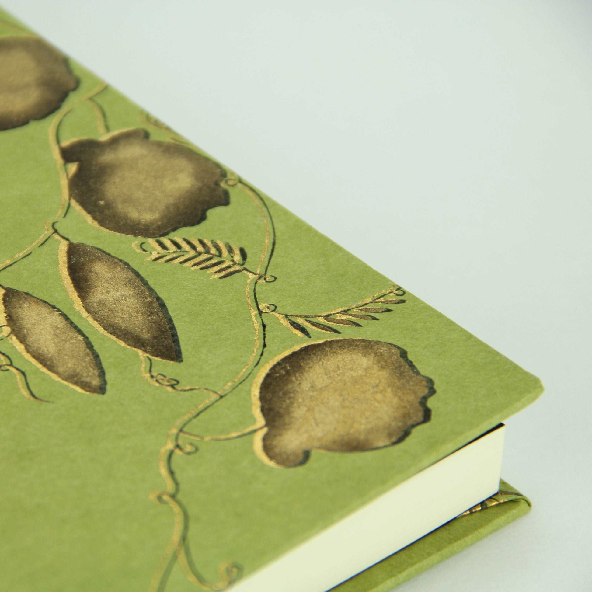 【上野リチ L.Rix Fantasy 】越前和紙B6ノート(わかばゴールド)