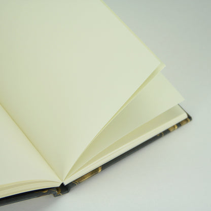 【上野リチ L.Rix Fantasy 】越前和紙B6ノート(わかばゴールド)