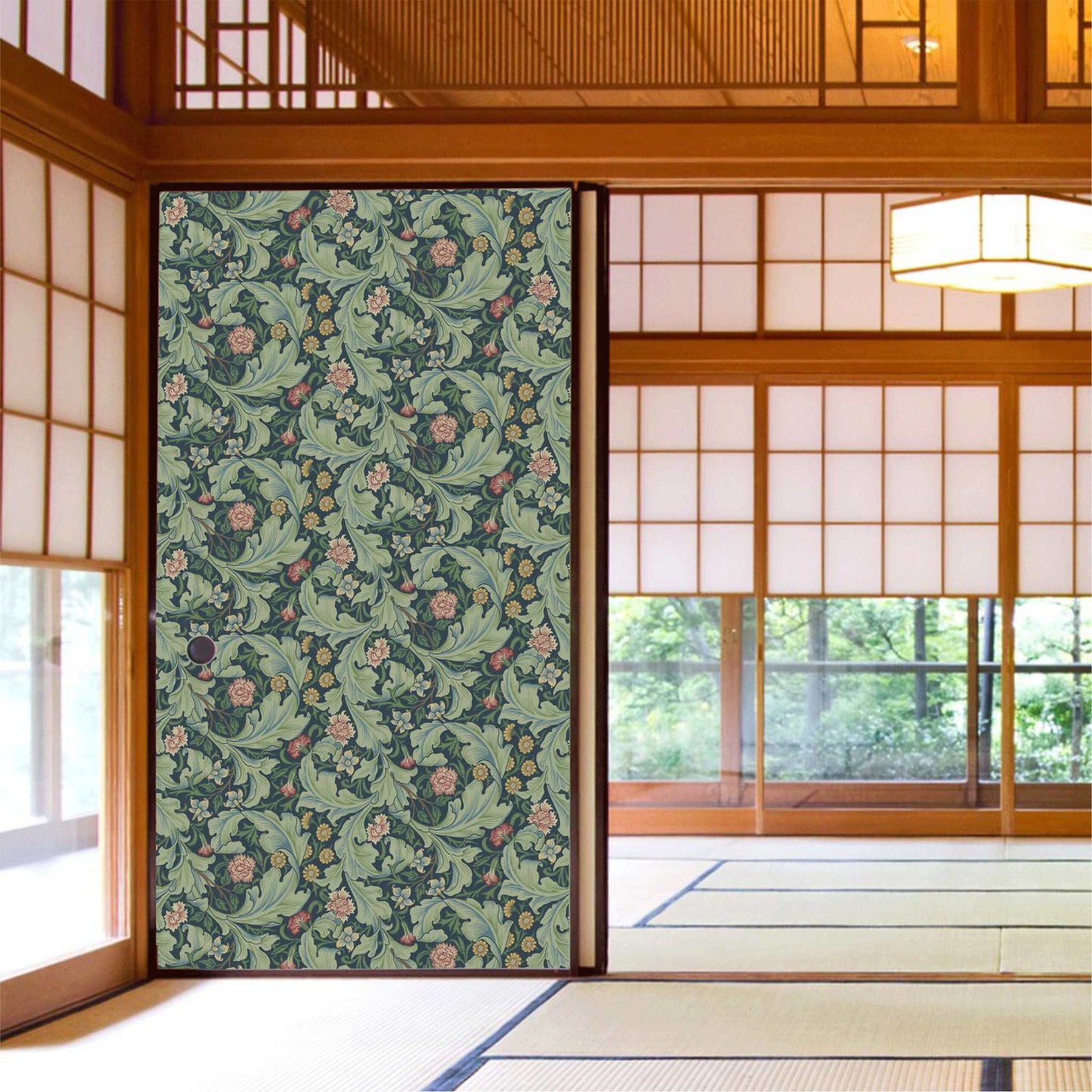 【MORRIS & CO.】新柄 (受注生産) Morris FUSUMA ふすま 襖 DIY レスター 2m×2枚