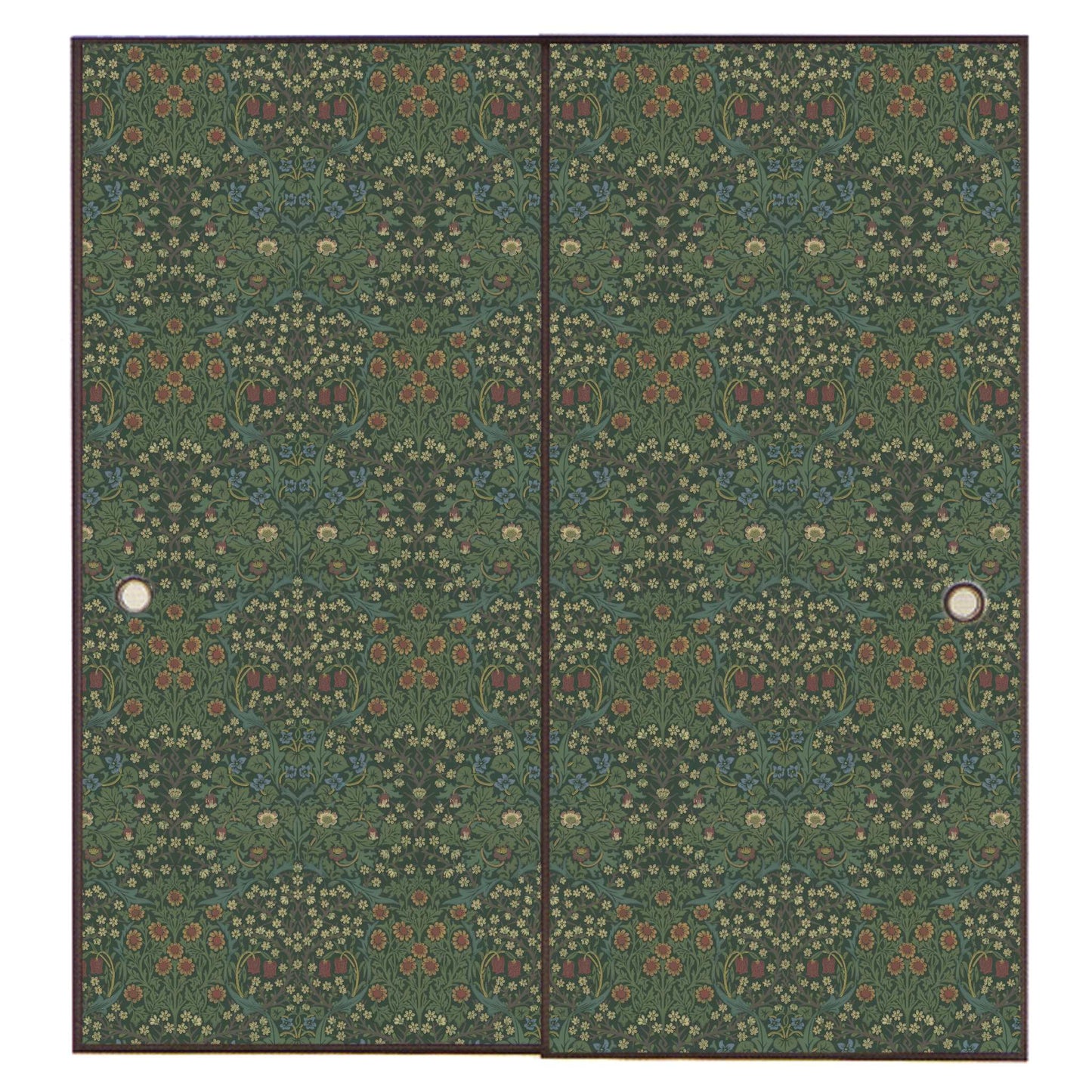 【MORRIS & CO.】新柄 (受注生産) Morris FUSUMA ふすま 襖 DIY ブラックソーン 2m×2枚