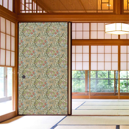 【MORRIS & CO.】新柄 (受注生産) Morris FUSUMA ふすま 襖 DIY ゴールデンリリー 2m×2枚