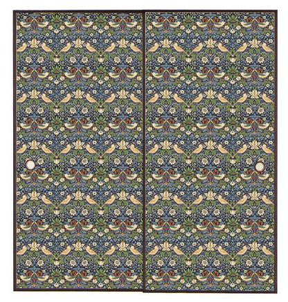 【MORRIS & CO.】(受注生産) Morris FUSUMA ふすま 襖 DIY いちご泥棒 2m×2枚