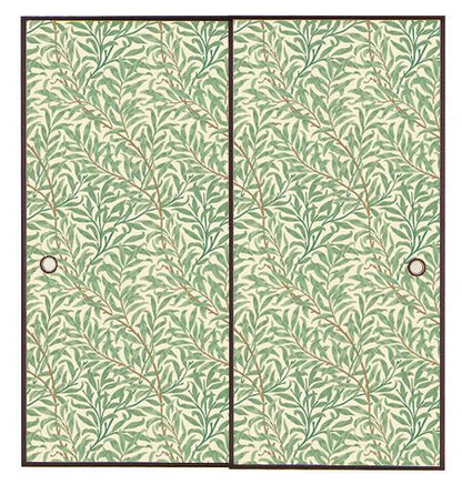 【MORRIS & CO.】(受注生産) Morris FUSUMA ふすま 襖 DIY ウィローボウ 2m×2枚