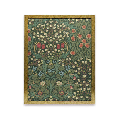 【MORRIS & CO.】壁紙額装 Lサイズ（ブラックソーン）