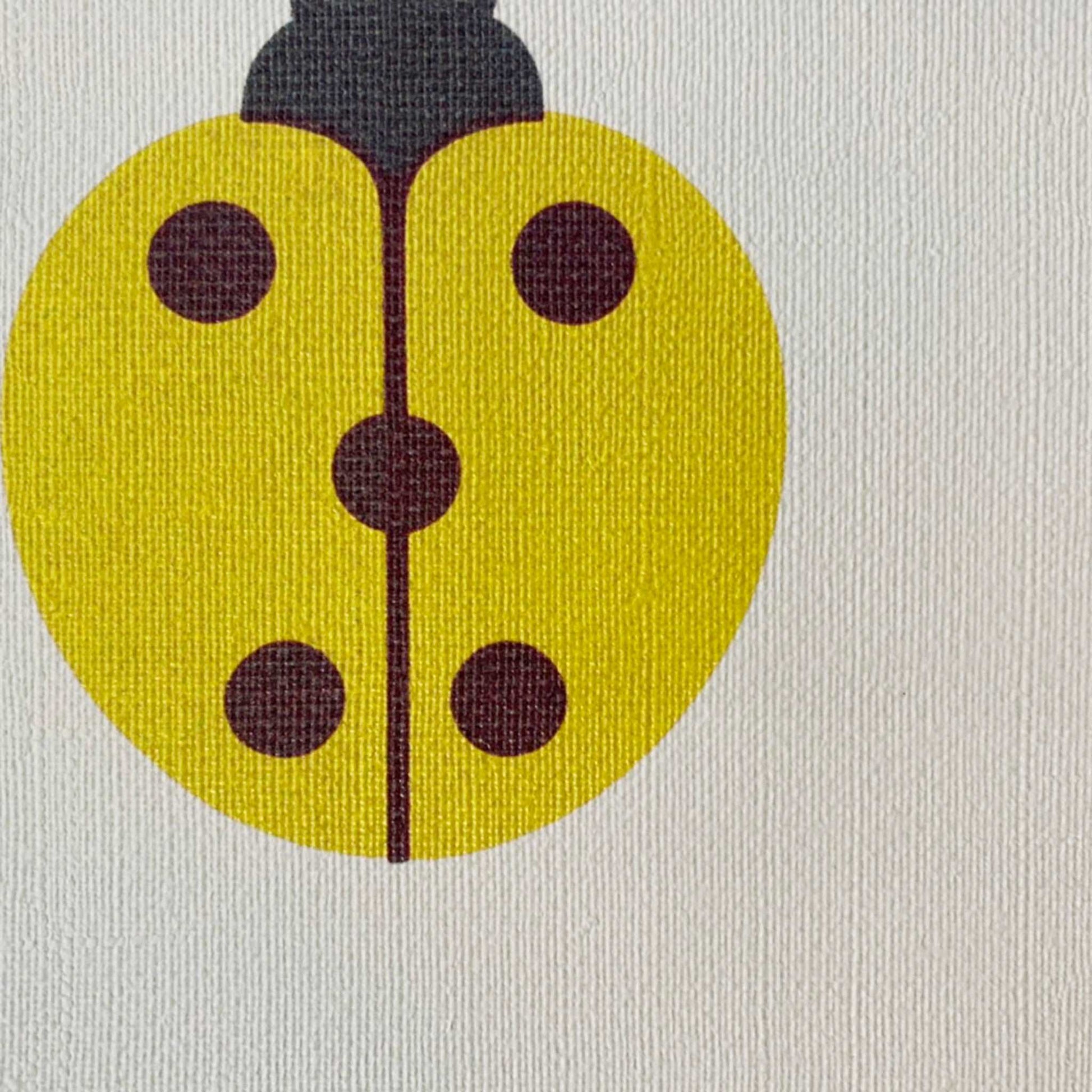 【Linden】ハレルヤシール壁紙 《てんとうむし なないろ》DIY 壁紙 リメイク