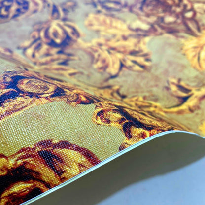 【Linden】ハレルヤシール壁紙 《ペインティングフラワー》DIY 壁紙 リメイク